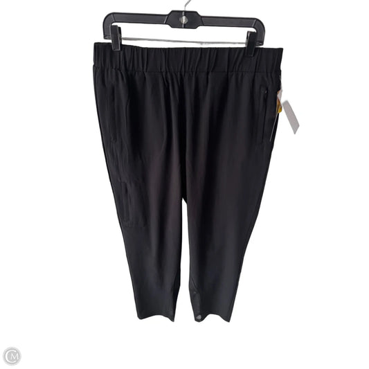 Athletic Pants By Clothes Mentor In Black, Size: L