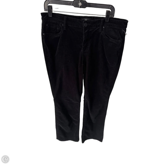 Pants Corduroy By Kut In Black, Size: 14