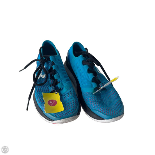 Shoes Athletic By Under Armour In Blue & Pink, Size: 6.5