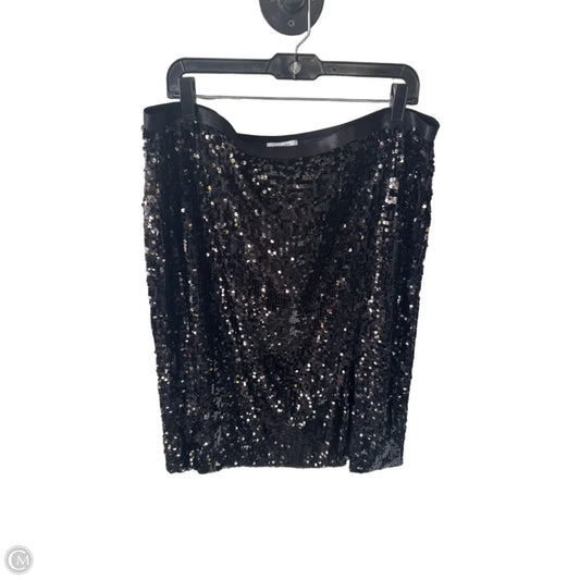 Skirt Midi By Nine West In Black, Size: Xxl