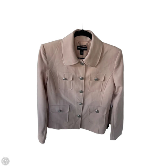 Blazer Designer By Karl Lagerfeld In Pink, Size: S