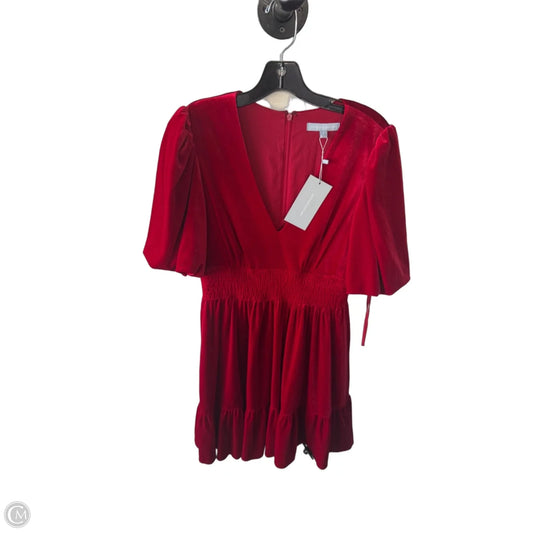 Dress Party Short By Antonio Melani In Red, Size: M