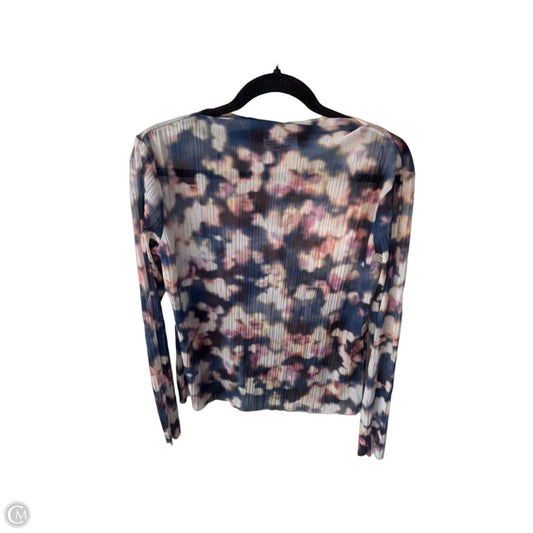 Top Long Sleeve By & Other Stories In Blue & Pink, Size: S