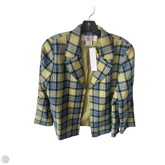 Blazer By Doncaster In Blue & Green, Size: L