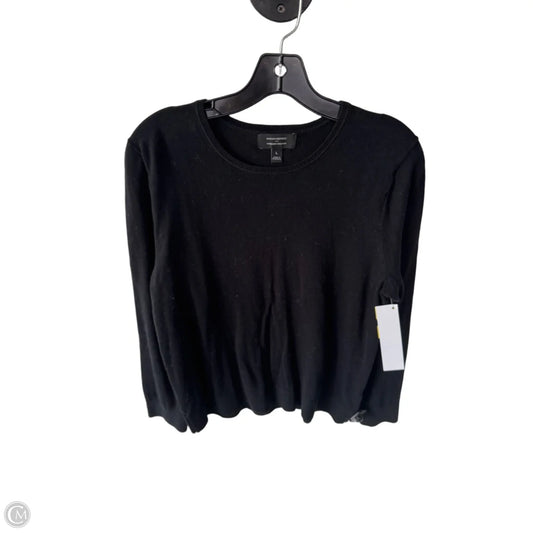 Sweater By Banana Republic In Black, Size: L