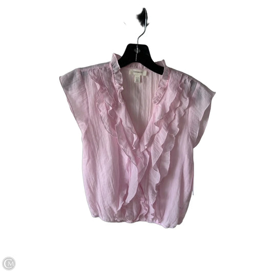 Top Short Sleeve By Tamara H In Pink, Size: M