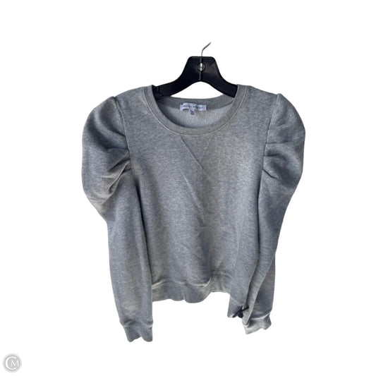 Sweatshirt Designer By Rebecca Minkoff In Grey, Size: M
