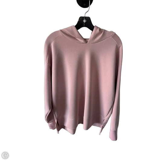 Athletic Sweatshirt Hoodie By All In Motion In Pink, Size: L