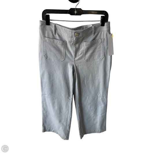 Pants Wide Leg By Loft In Grey, Size: 8p