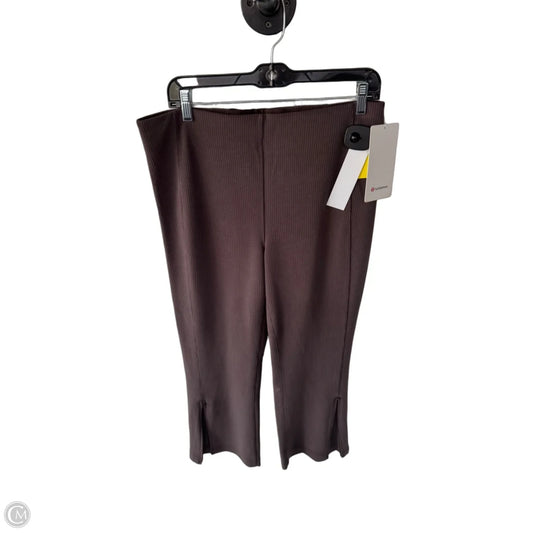 Athletic Pants By Lululemon In Brown, Size: 12