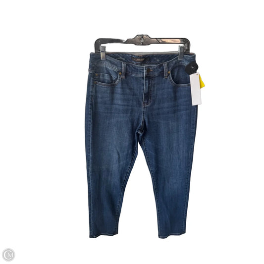 Jeans Boyfriend By Liverpool In Blue Denim, Size: 10