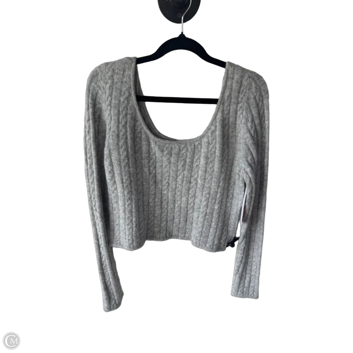 Sweater By American Eagle In Grey, Size: L