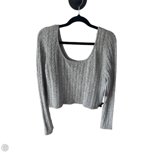 Sweater By American Eagle In Grey, Size: L