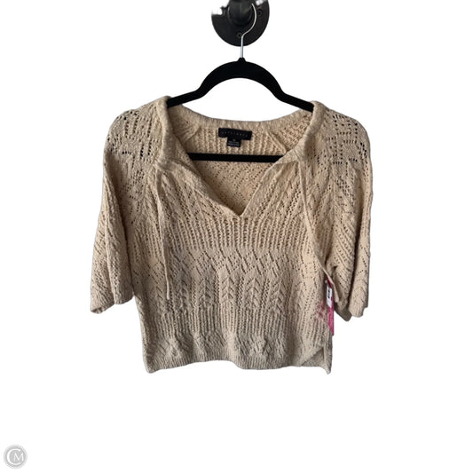 Sweater Short Sleeve By Sanctuary In Cream, Size: Xs