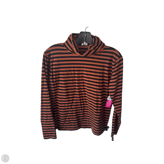 Top Long Sleeve By Kule In Black & Brown, Size: M