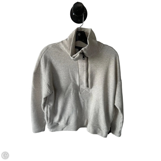 Sweatshirt Collar By Banana Republic In Cream & Tan, Size: S