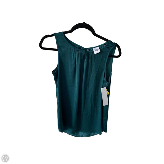 Top Sleeveless By Cabi In Green, Size: S