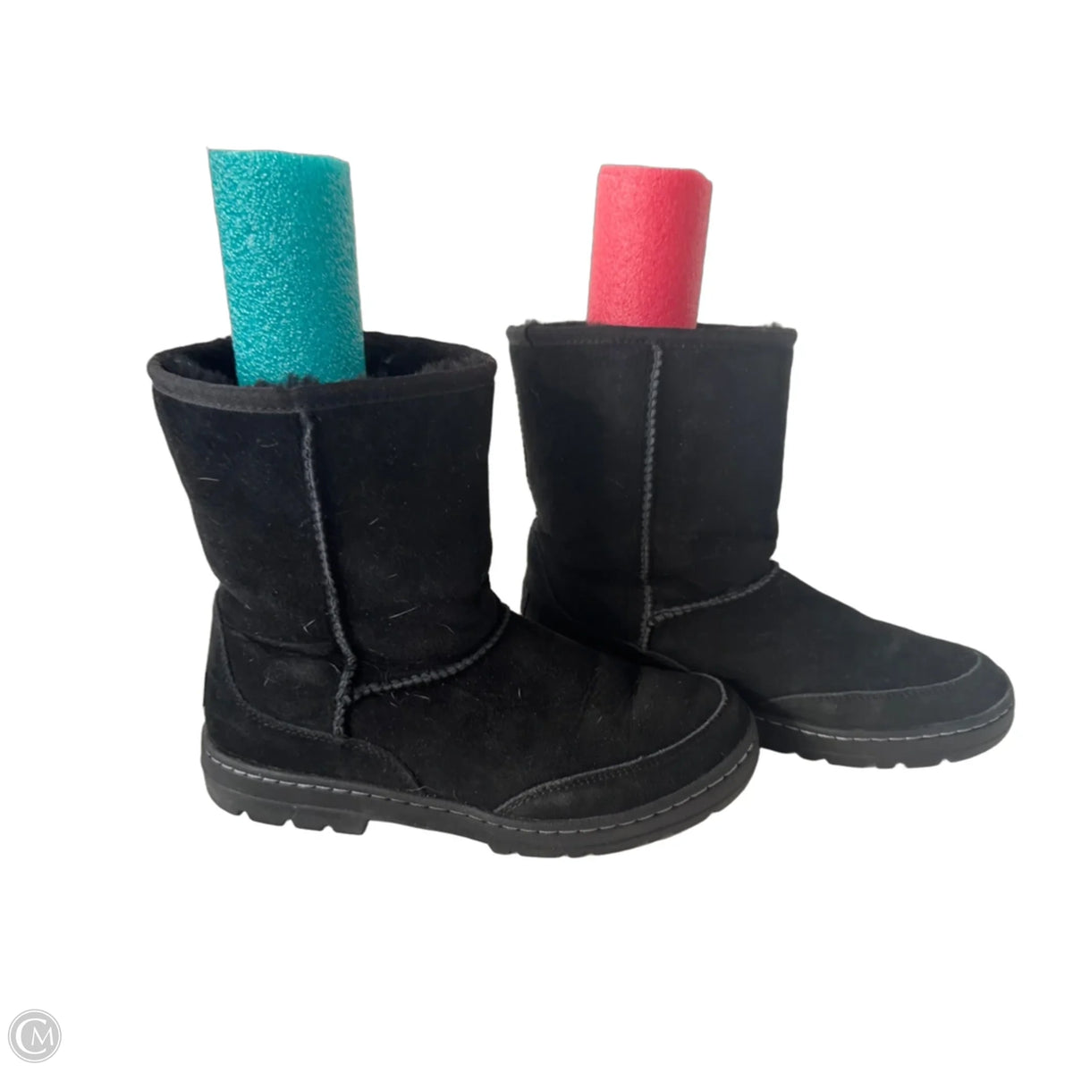 Boots Designer By Ugg In Black, Size: 8