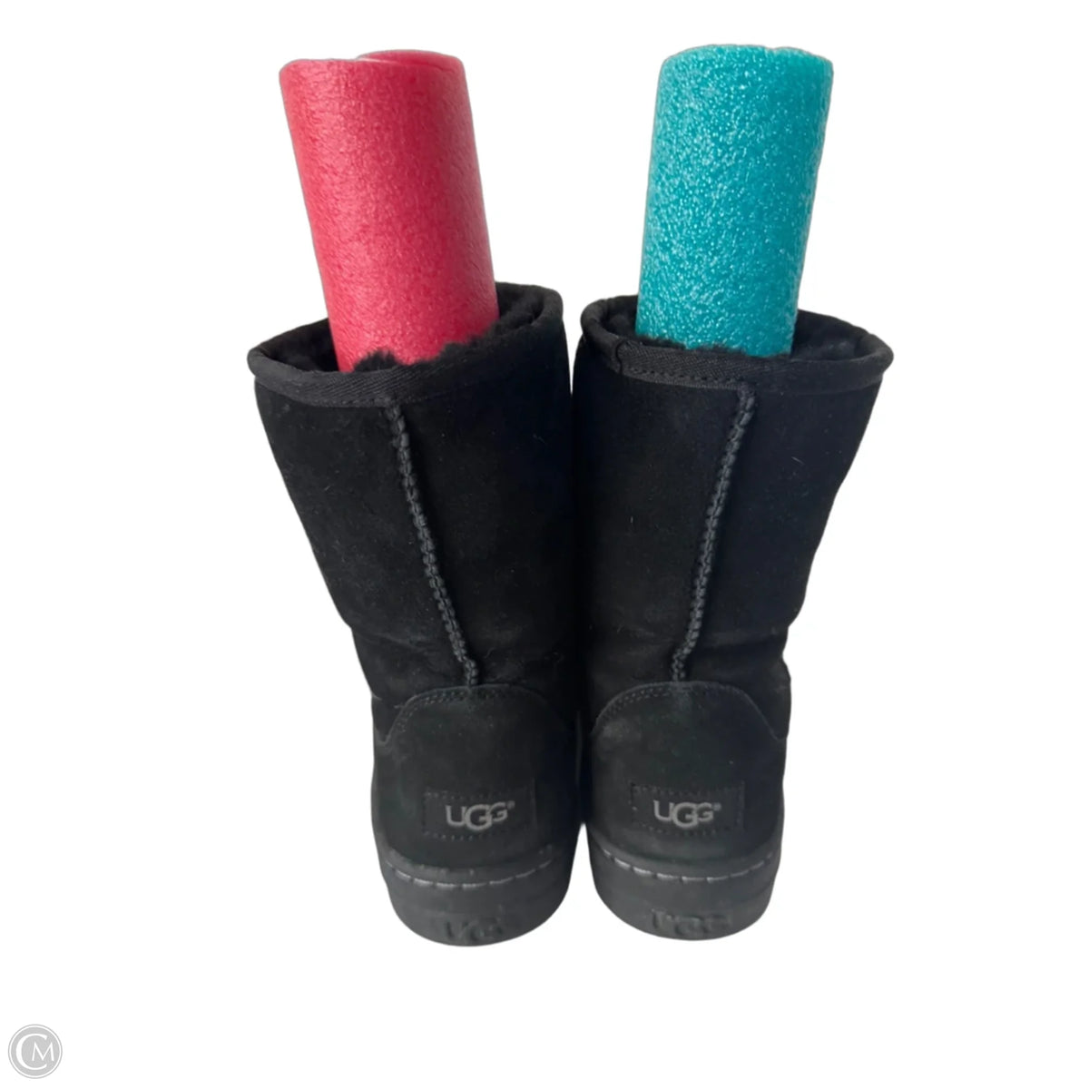 Boots Designer By Ugg In Black, Size: 8
