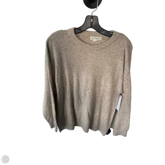 Sweater By Treasure And Bond In Cream & Red, Size: Xs