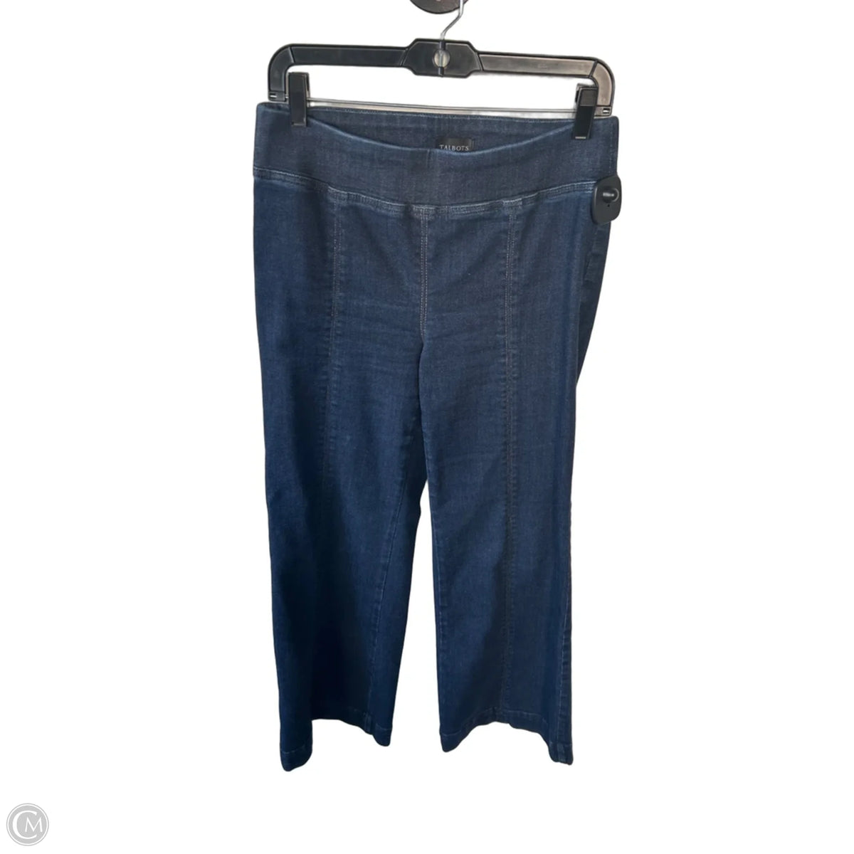 Jeans Flared By Talbots In Blue Denim, Size: S