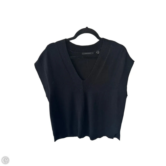 Vest Sweater By Cyrus In Black, Size: M