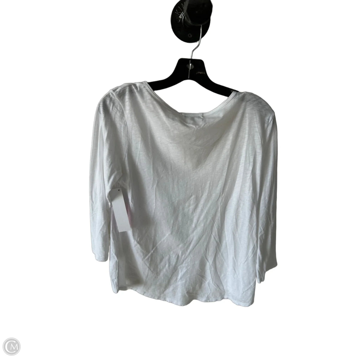 Top 3/4 Sleeve Basic By Orvis In White, Size: S