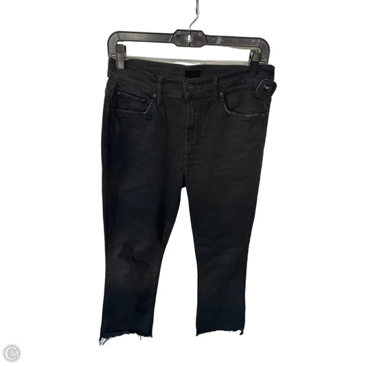 Jeans Designer By Mother In Black Denim, Size: 8