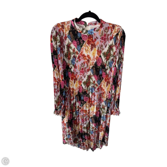 Dress Casual Midi By Anthropologie In Floral Print, Size: S
