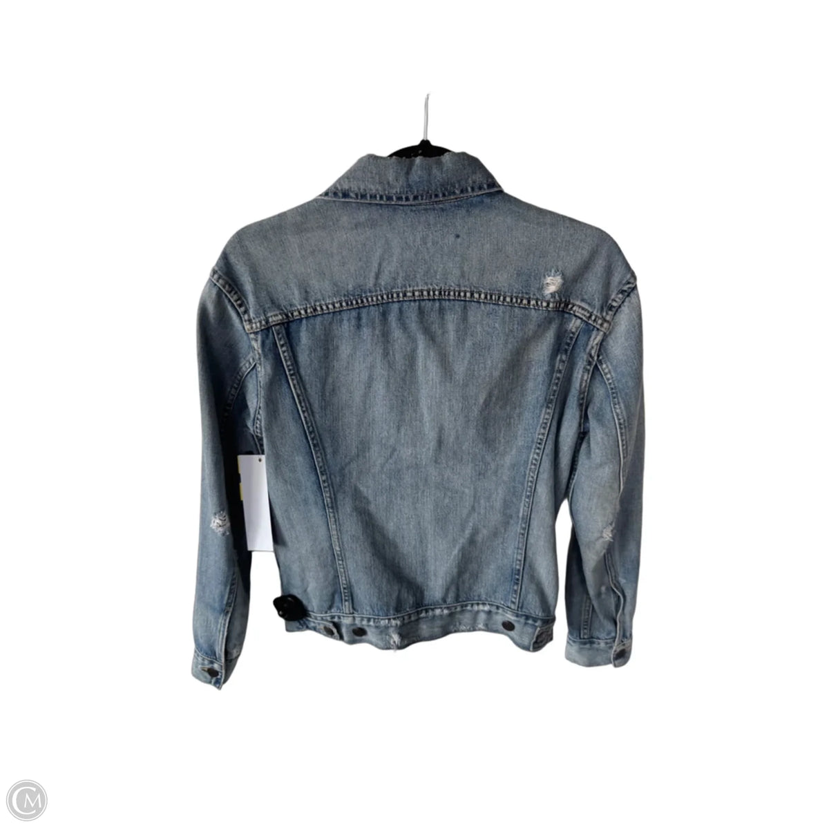 Jacket Denim By Able In Blue Denim, Size: S