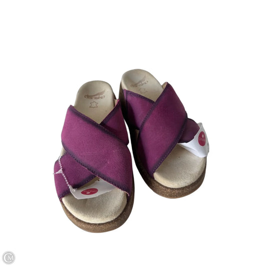 Sandals Flats By Dansko In Purple, Size: 6.5