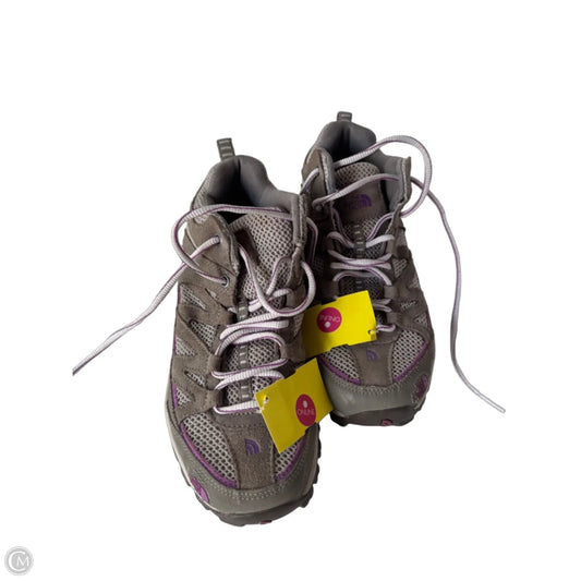 Shoes Hiking By The North Face In Purple & Tan, Size: 7