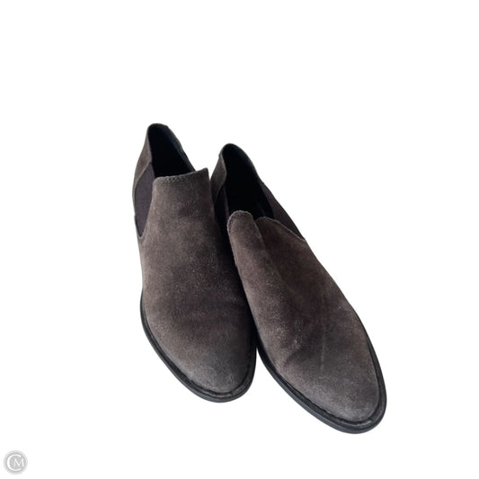 Boots Ankle Flats By Born In Brown, Size: 6.5