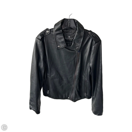 Jacket Moto By Bagatelle In Black, Size: L