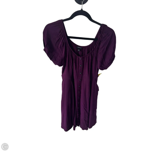 Dress Casual Short By Torrid In Purple, Size: L