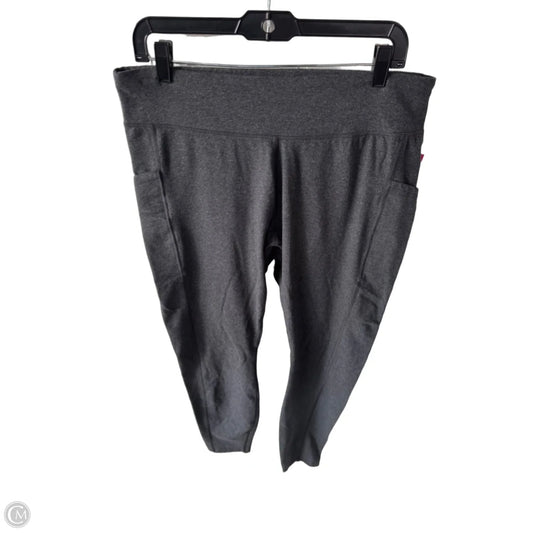 Athletic Leggings By Pact In Grey, Size: Xl