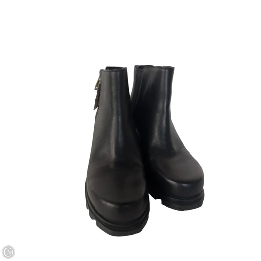 Boots Ankle Heels By Sorel In Black, Size: 7