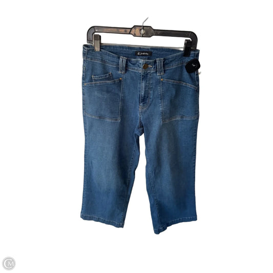 Jeans Wide Leg By D Jeans In Blue Denim, Size: 6