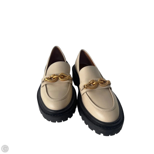 Shoes Designer By Tory Burch In Black & Tan, Size: 8