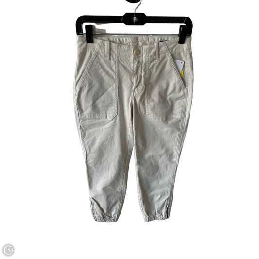 Pants Joggers By Banana Republic In Cream, Size: 0