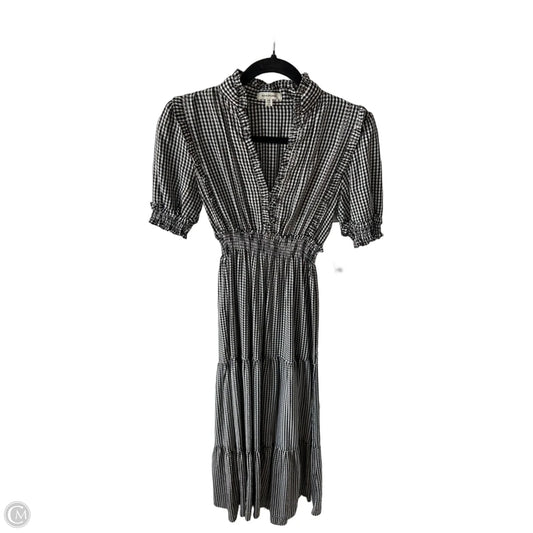 Dress Casual Midi By Max Studio In Black & White, Size: Xs