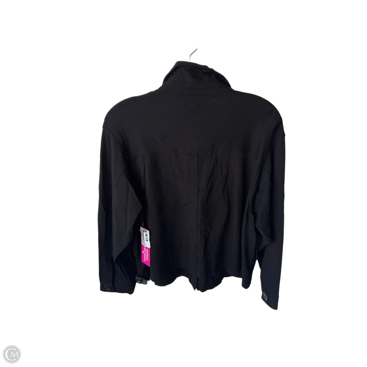 Jacket Shirt By Max Studio In Black, Size: M
