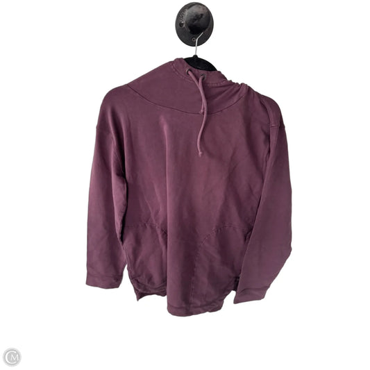 Sweatshirt Hoodie By Coldwater Creek In Purple, Size: M