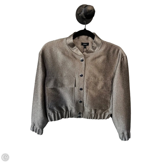 Jacket Moto By Express In Gold, Size: Xs