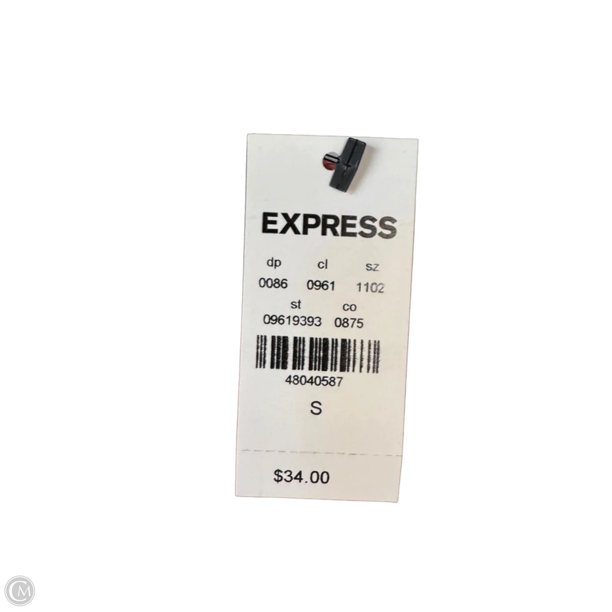Top Long Sleeve Basic By Express In Pink, Size: S