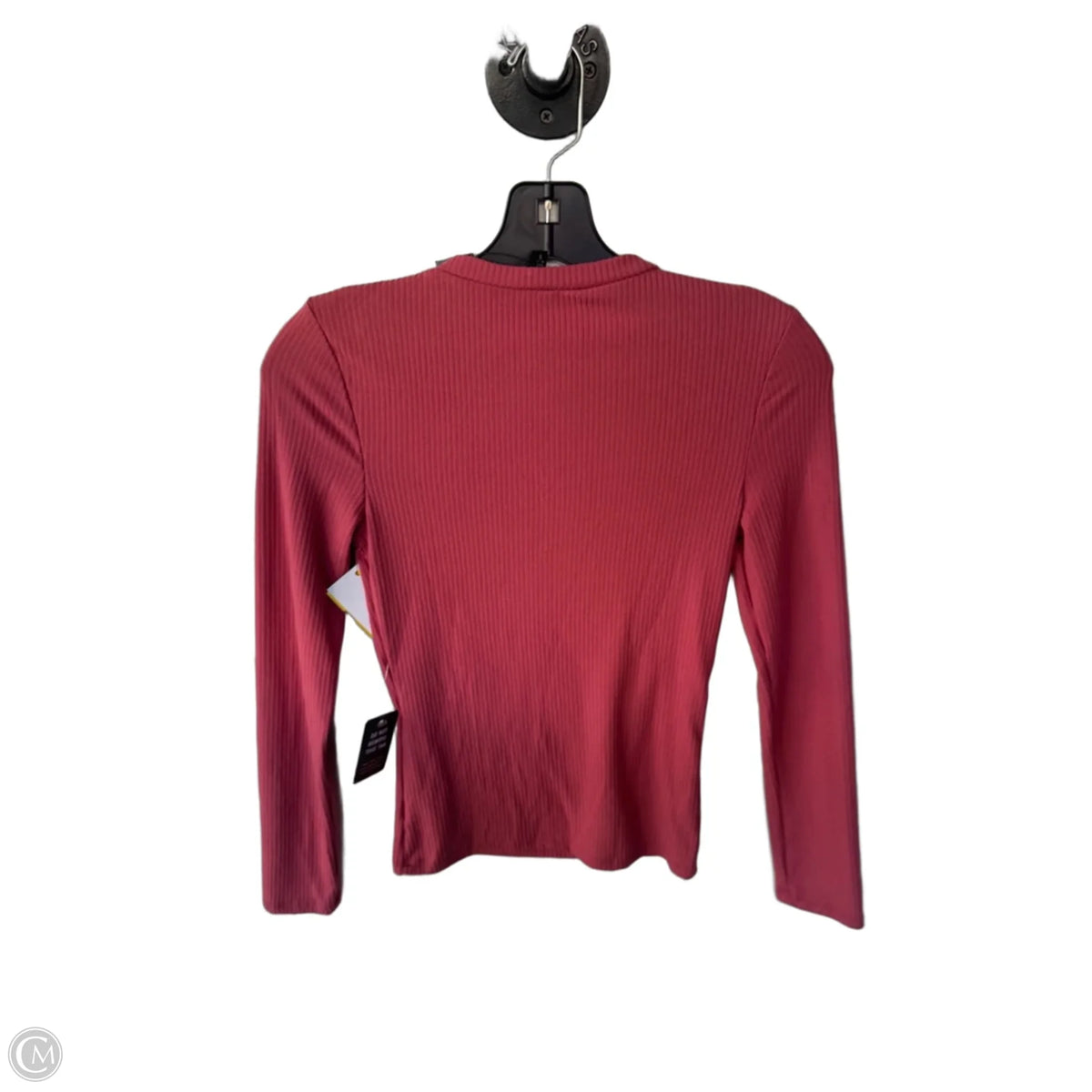 Top Long Sleeve Basic By Express In Pink, Size: S