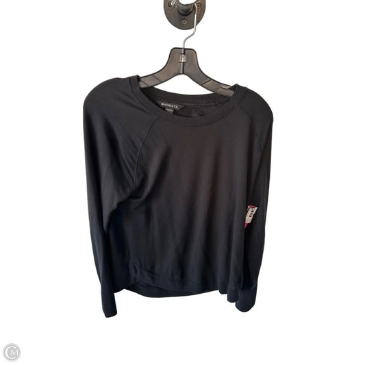 Athletic Sweatshirt Crewneck By Athleta In Black, Size: M