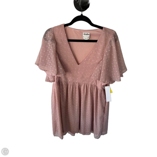 Dress Party Short By Arula In Pink, Size: Xl