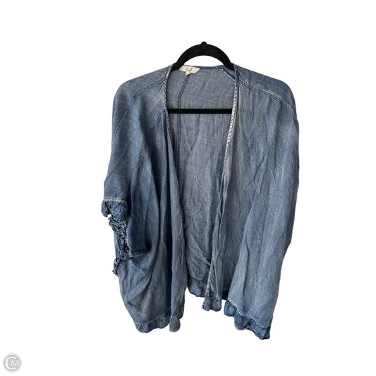 Kimono By Easel In Blue Denim, Size: L