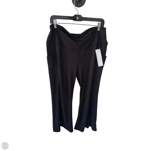 Athletic Pants By Zenana In Black, Size: 3x